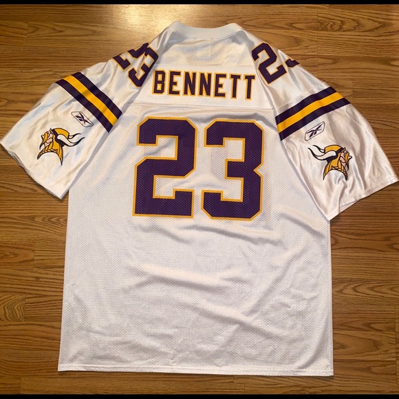 Reebok
NFL Reebok Vikings Jersey #23 Bennett - Picture 2 of 2